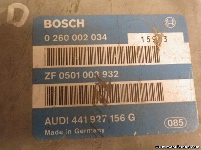 Transmisión controlador Audi V8 441927156G 441 927 156 G ZF0501003932 0260002034