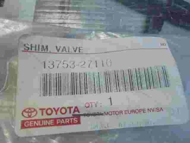 Shim Valve  Toyota RAV4 Avensis Picnic 1375327110 13753-27110 .