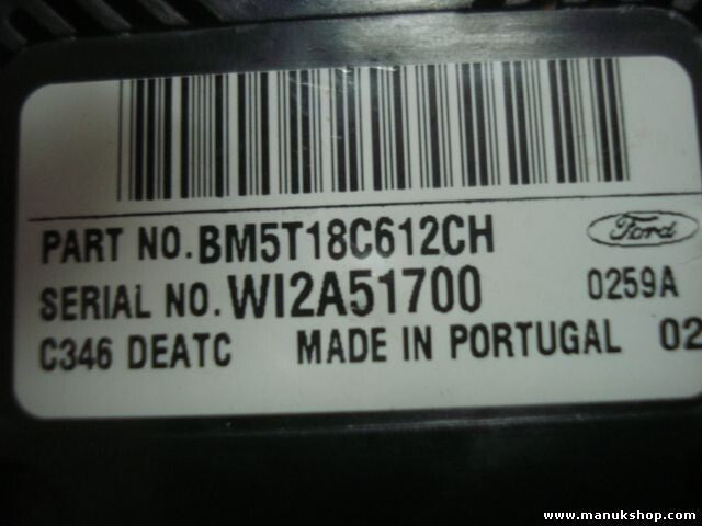A/C System Ford Focus Mondeo BM5T18C612CH BM5T-18C612-CH WI2A51700