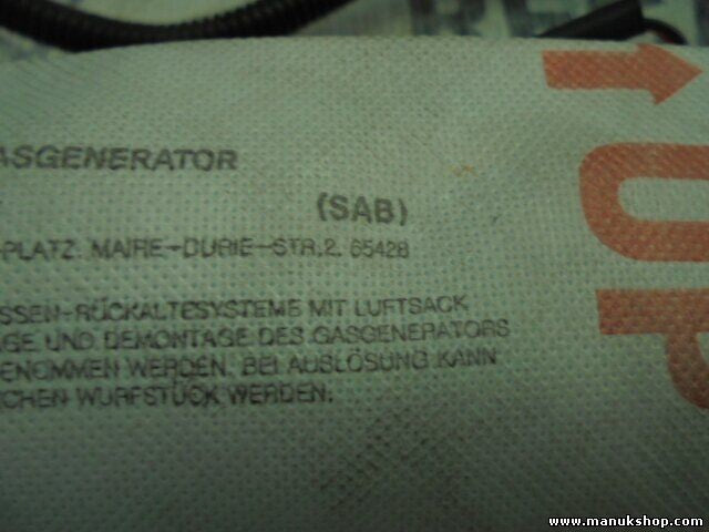Bolsa de aire del asiento Hyundai 889202Y000 88920 2Y000 LMSREA9E3D0128