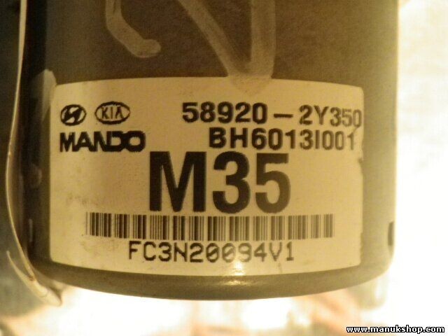 Unidad hidráulica del ABS Hyundai ix35 1.7 BE6003B106 5WY7F46C 589202Y350