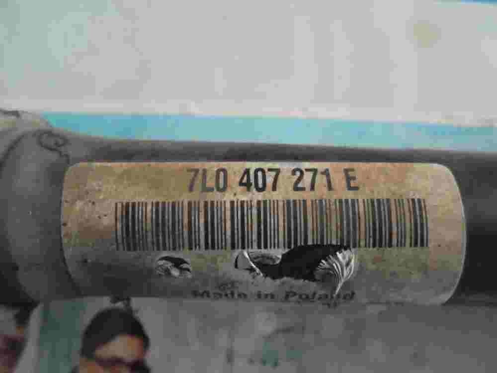 Palier transmision delantero izquierdo Porsche Cayenne 7L0407271E 7L0 407 271 E