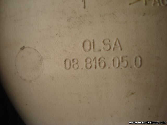 Lámpara de lectura interior gris de la lámpara Fiat Brava 08816050 08.816.05.0