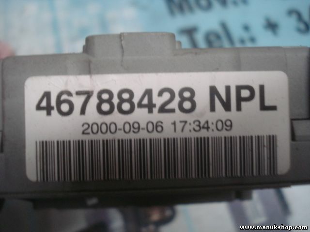 Caja de fusibles Fiat Punto 1.2 46788428 NPL 46520600 CPL
