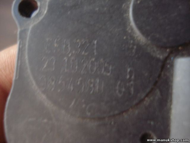 Calefacción actuador Mercedes-Benz W169 A-Klasse 23102006 985458003 EF B 321