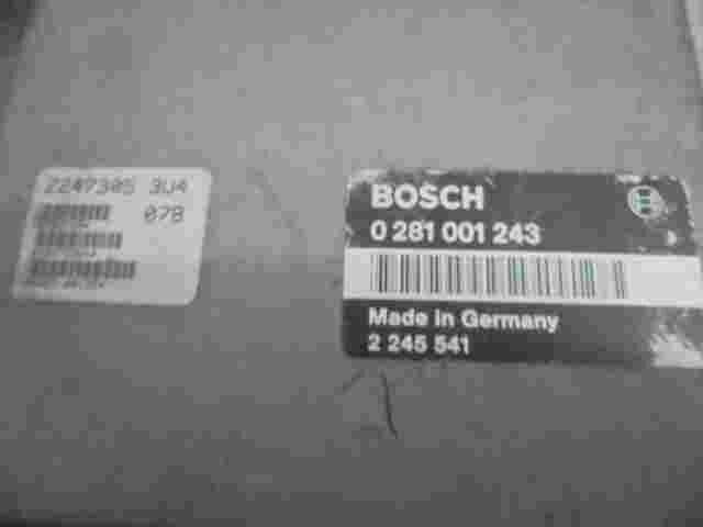 Centralita BMW E36 318 TDS 2245541 22473053U4 2247305 3U4 BOSCH 0281001243