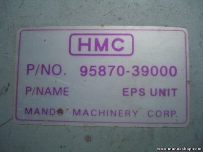 Control del módulo de refrigeración EPS Kia Hyundai XG 95870-39000 9587039000