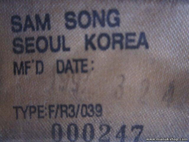 Cinturón de seguridad delantero izquierdo SsangYong Musso Korando 000247