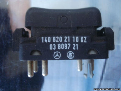 mando botonera elevalunas Mercedes-Benz W140 400SE 1408202110KZ LK 03809721