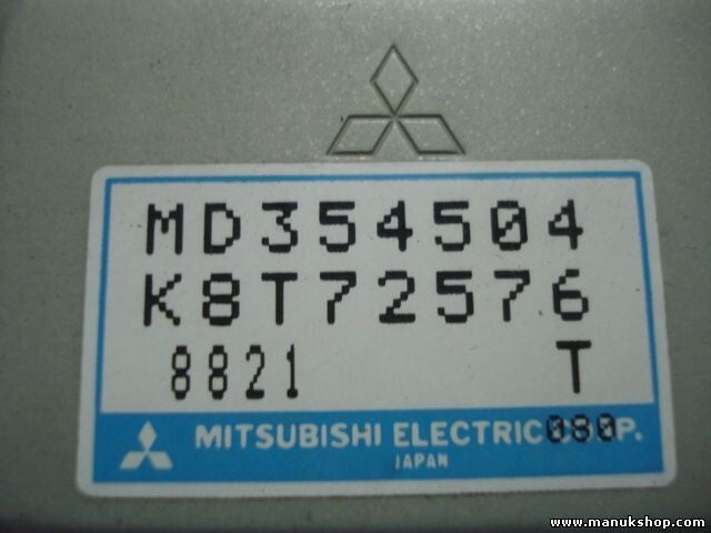 Centralita Mitsubishi Pajero Montero MD354504 MD 354 504 k8t72576