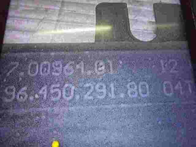 Solenoide de la válvula de vacío Peugeot 307 206 Citroen 9645029180 70096401