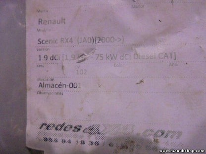 Cerradura puerta trasera izquierda Renault Scénic I JA0/1 1.9 RX4 2000/11-2003