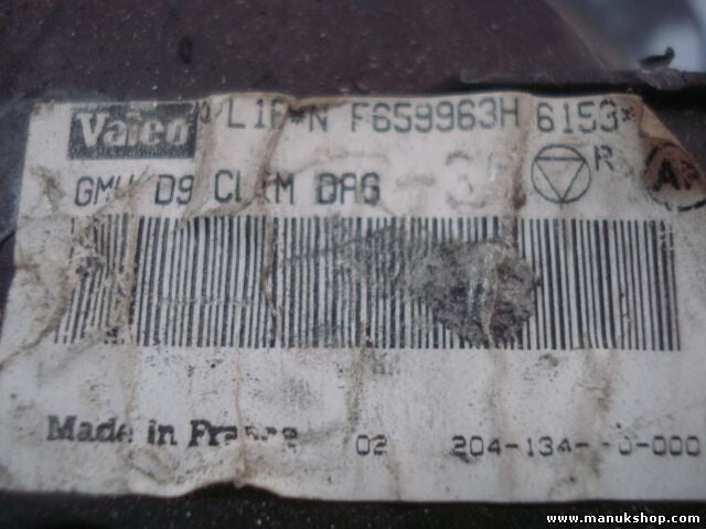 Ventilador de Calefacción Peugeot 607 406 2002- VALEO F659963H