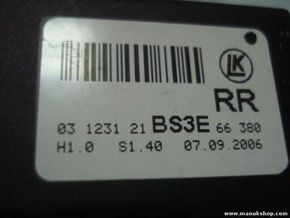 mando botonera elevalunas Mazda 3 LK 03123121 03 1231 21 BS3E 66380 BS3E66380