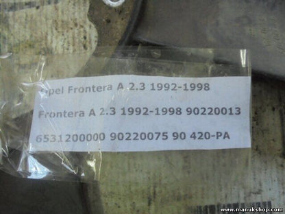 Ventilador del radiador Opel 90220013 6531200000 65.312.00.000 GM