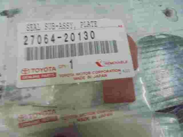 Plate Seal Sub-Assembly  Toyota Lexus LS 430 GX 470 SC 430 2706420130 27064-201