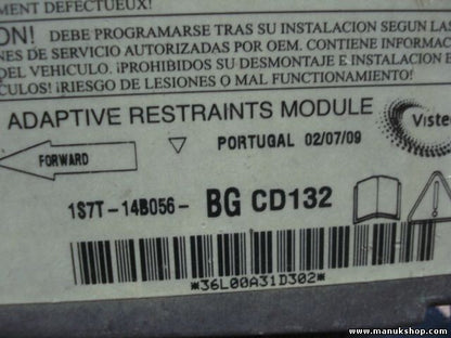 Sensor de impacto de airbag Ford Mondeo III 2.0 2002 SD132 VISTEON 1S7T14B056BG