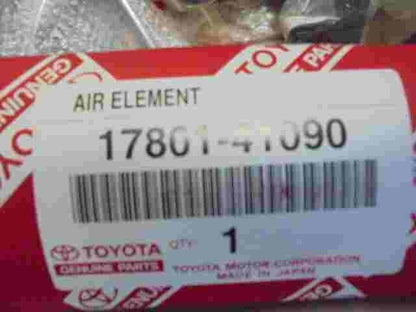 Filtro aria Toyota PickUp Celica 1780141090 17801-41090