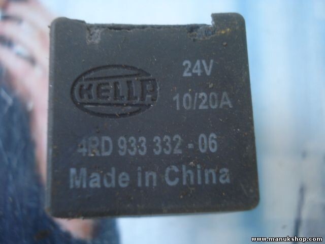 Relé Hella 4RD93333206 4RD 933 332-06 4RD933332-06 24v 10/20a