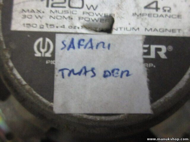 Altavoz Tata Safari 4X4 TS-G1650 TSG1650 PIONEER