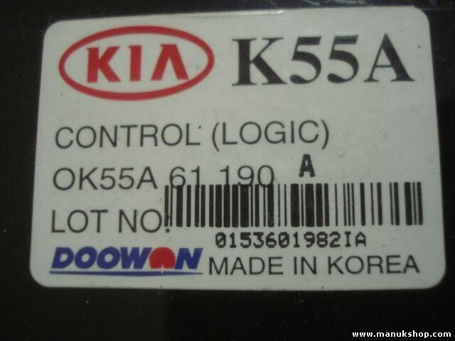 A/C System Kia Carnival OK55A 61 190 A OK55A61190A OK55A61190 A 0K55A61190A