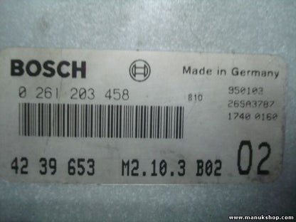 Centralita del motor Saab 900 SE 2.3 Cabrio 4239653 0261203458 M2.10.3 M2103