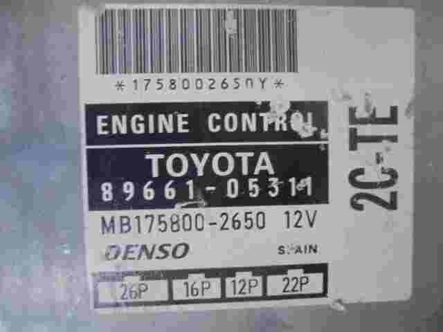 Centralita Toyota Avensis 8966105311 89661-05311 DENSO MB1758002650