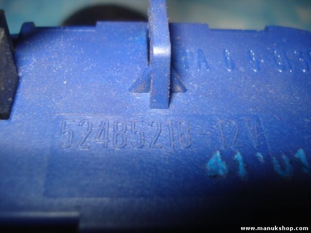 Resistencia calefaccion Renault Laguna 2 52485218 PA66GF30 PA 66-GF30