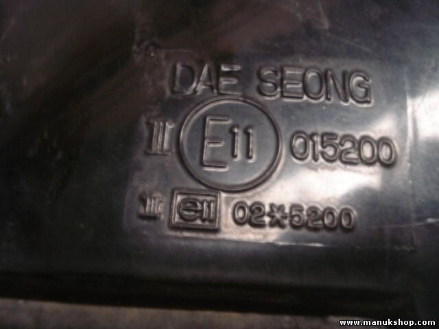 Specchietto retrovisore esterno sinistro manuale Ssangyong Musso DAE SEONG 01...