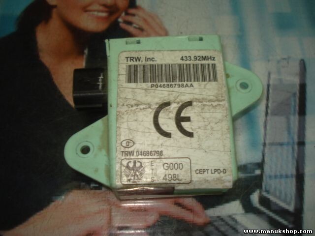 Centralita Controlador de dirección Chrysler Voyager TRW 433.92MHz P04686798AA