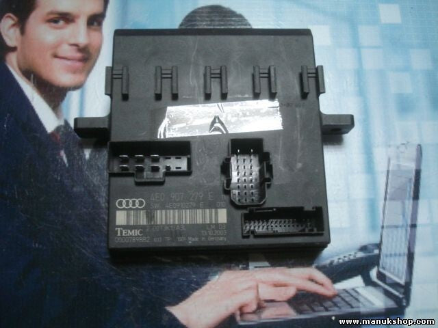 Red unidad de control Audi A8 4E0907279E TEMIC 00007898B2 033 TFK 0001