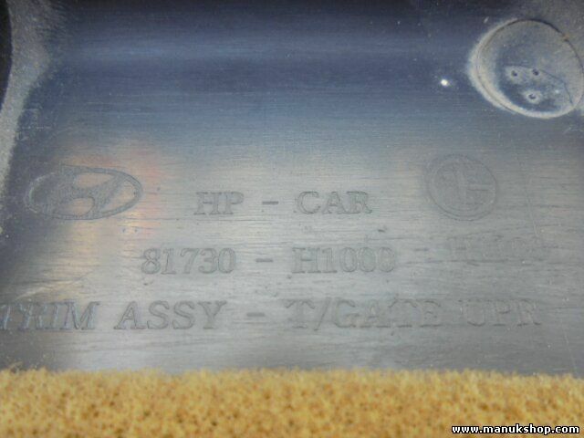  Moldura Puerta Trasera Hyundai Terracan 81730H1000 81730-H1000