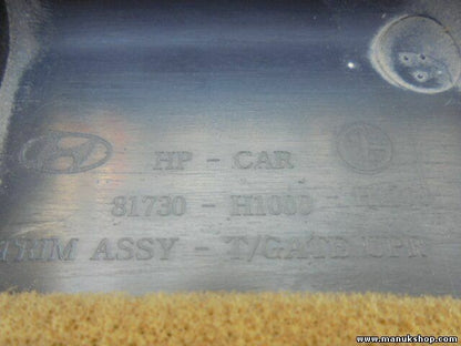  Moldura Puerta Trasera Hyundai Terracan 81730H1000 81730-H1000