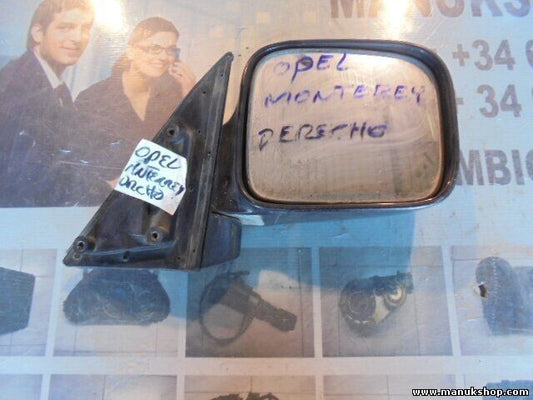 Specchietto retrovisore esterno destro manuale Opel Monterey Isuze Trooper E1...