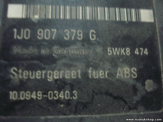 ABS Centralita VW Volkswagen Audi Seat Skoda 1J0907379G 1JO907379G 10094903403