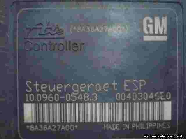 ABS Centralita Opel Astra H 13213610 AL ATE 10020602064 10096005483 00403046E0