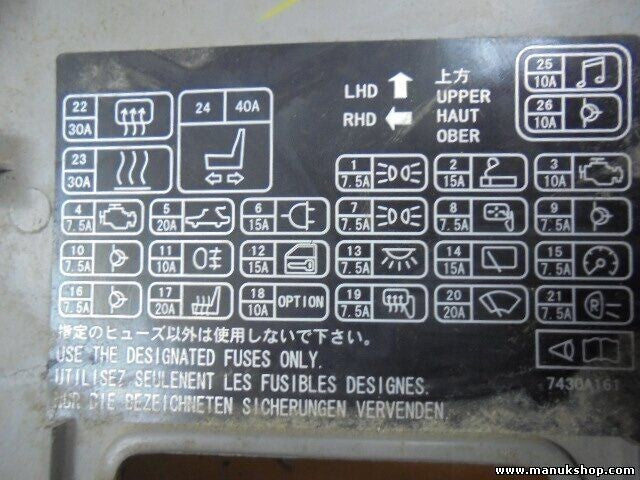 Cubrir consolas Mitsubishi L200 2.5 DI-D CD MN179811ZZ MN179811 ZZ