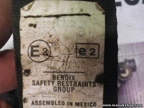 Cierre cinturon de seguridad trasero derecho Jeep Grand Cherokee I ZJ 55314722