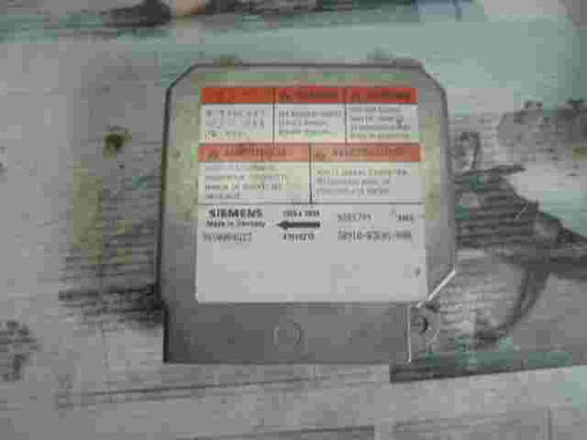 Sensor de impacto de airbag Opel 3891083E01000 5WK42898 9209799 98S0004GD3