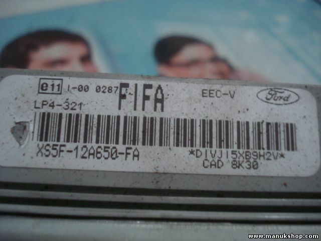 Centralina Ford Fiesta 1.4 LP4-321 XS6F-12A650-FA XS6F12A650FA XS6F12A650 FA