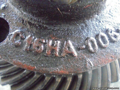 Grupo Diferencial Trasero Opel Frontera C15HA006 C15HA-006 T0PY 18037 8018038