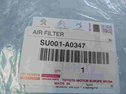 Filtro aria Toyota Proace Citroen Berlingo C4 Peugeot SU001A0347 SU001-A0347