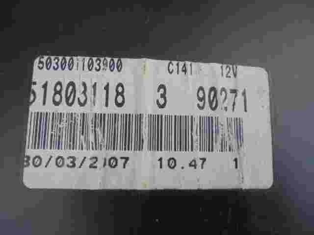 Quadro strumenti Fiat Punto 51803118 503001103900 3 90271 C141