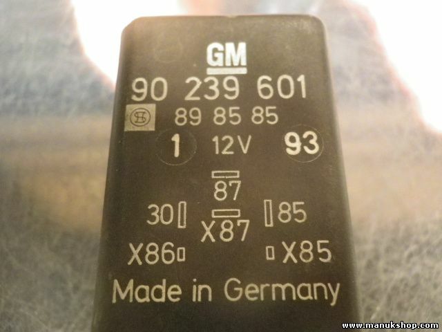 Relè ventola radiatore Opel Frontera A GM 90239601 90 239 601 898585