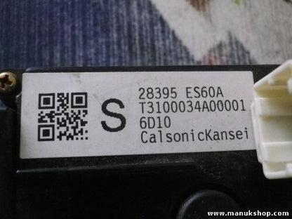 Interruptor del sistema de navegación Nissan 110 KW, 150 PS 28395ES60A