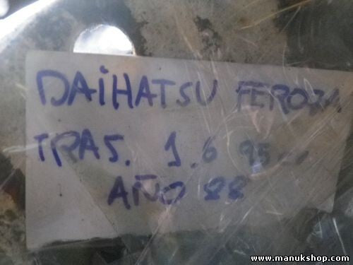 Grupo Diferencial Trasero Daihatsu Feroza 1.6 F300 1988/10-1999/12 piñón 37/7