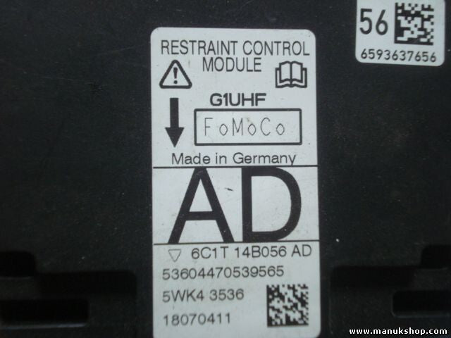 Sensor de impacto de airbag Ford Transit 6C1T14B056AD 6C1T 14B056 AD 5WK43536