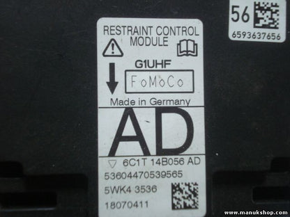 Sensor de impacto de airbag Ford Transit 6C1T14B056AD 6C1T 14B056 AD 5WK43536