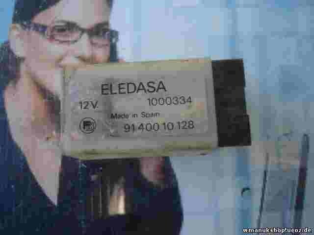 Relé del ventilador interior Peugeot 306 1000334 91.400.10.128 9140010128