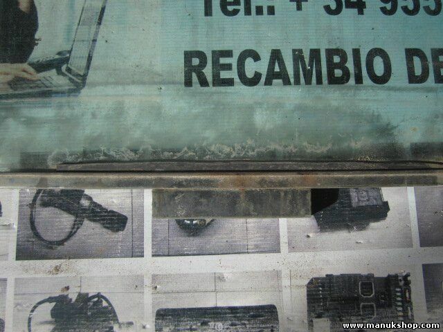 Cristal de la puerta trasero derecho Chevrolet Blazer S10 DOT509 AS2M402